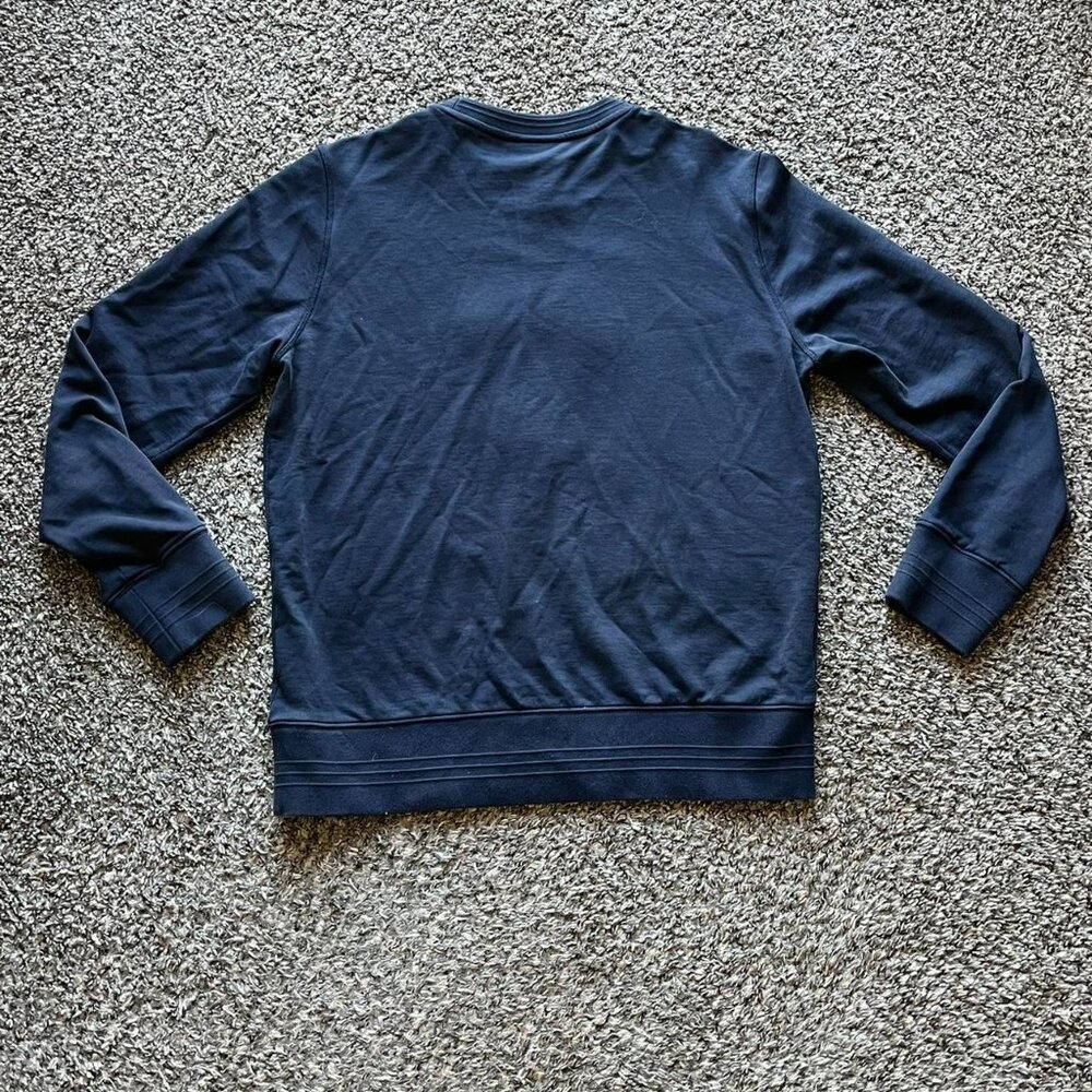 Psycho Bunny Navy Blue Sweatshirt Mens Medium Punk Streetwear Skater Grunge Y2K - Picture 4 of 8